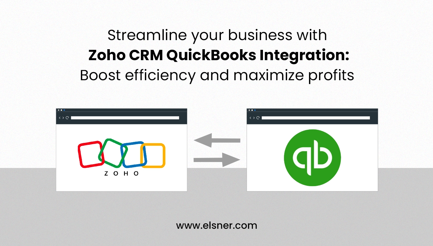 Zoho CRM Integration with QuickBooks